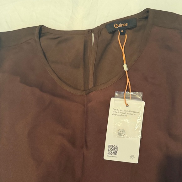 Quince Chocolate Brown Midi Dress - Picture 4 of 5